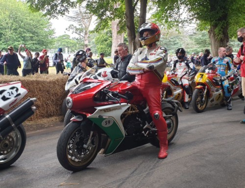 Stunning MV Agusta 750S displayed at 2023 Stafford!