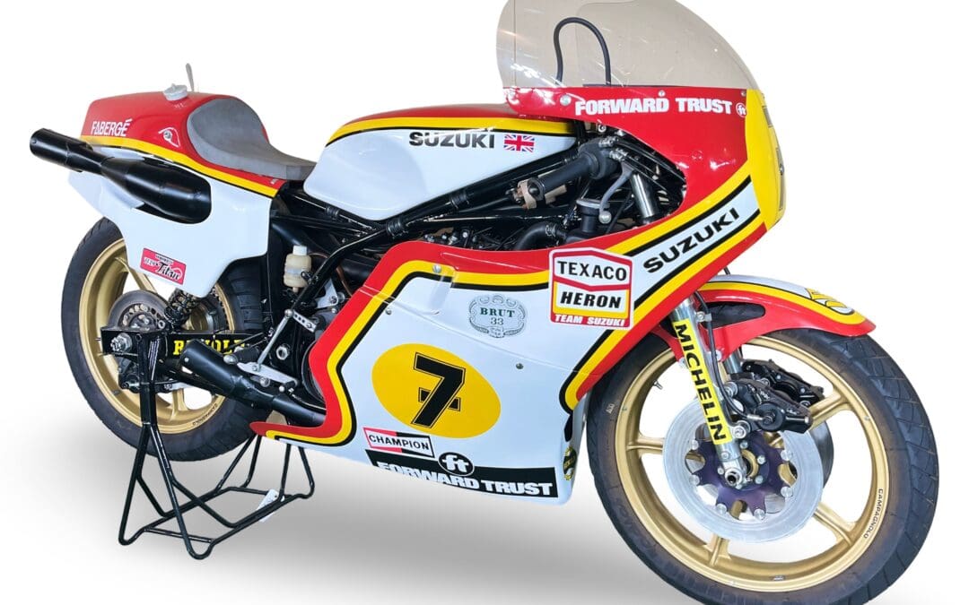 Ex-Barry Sheene 1977 Suzuki RG500 XR14 to Appear at Stafford