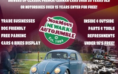 French & German Classics Day rides into ‘Normous Newark Autojumble this April