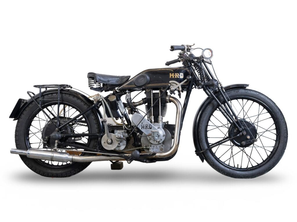 The David Plant Collection, 1926 HRD 499cc Model 90