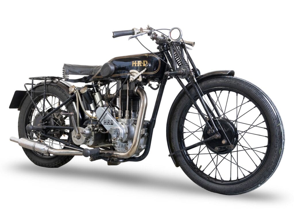 The David Plant Collection, 1926 HRD 499cc Model 90