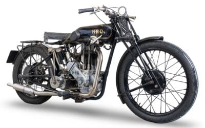 Rare 1926 HRD Model 90 from The David Plant Collection heads to Bonhams Stafford auction