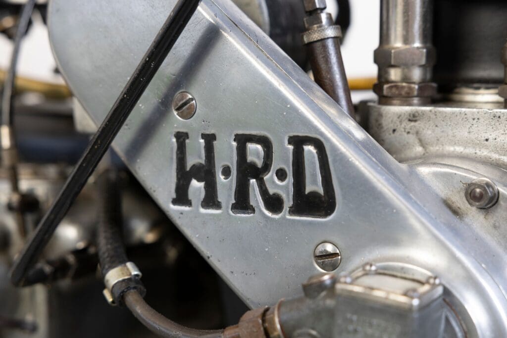 The David Plant Collection, 1926 HRD 499cc Model 90