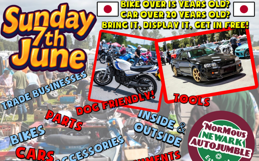 Japanese Classics Display Day rolls into ’Normous Newark Autojumble this June