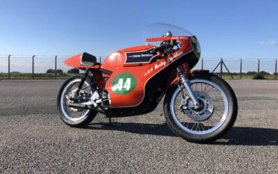 Two generations of Aermacchi racing history heading to Stafford